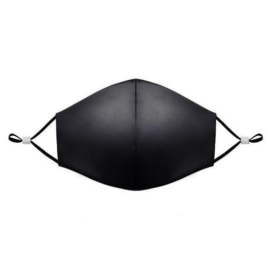 Mulberry Silk Face Mask with Nose Clip & Adjustable Strap, Double Layer for Sun & Dust Protection