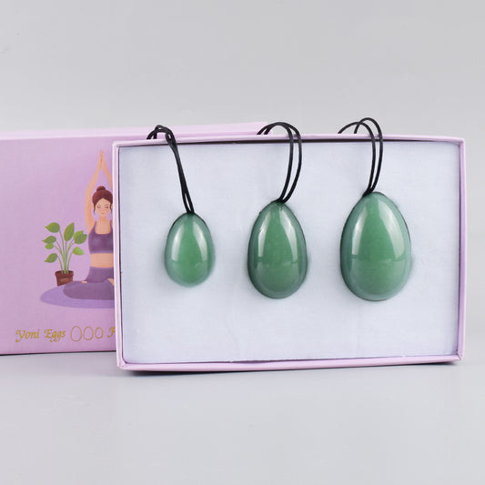 Grade A Natural Dongling Jade Kegel Eggs -天然A级东陵玉凯格尔锻炼球
