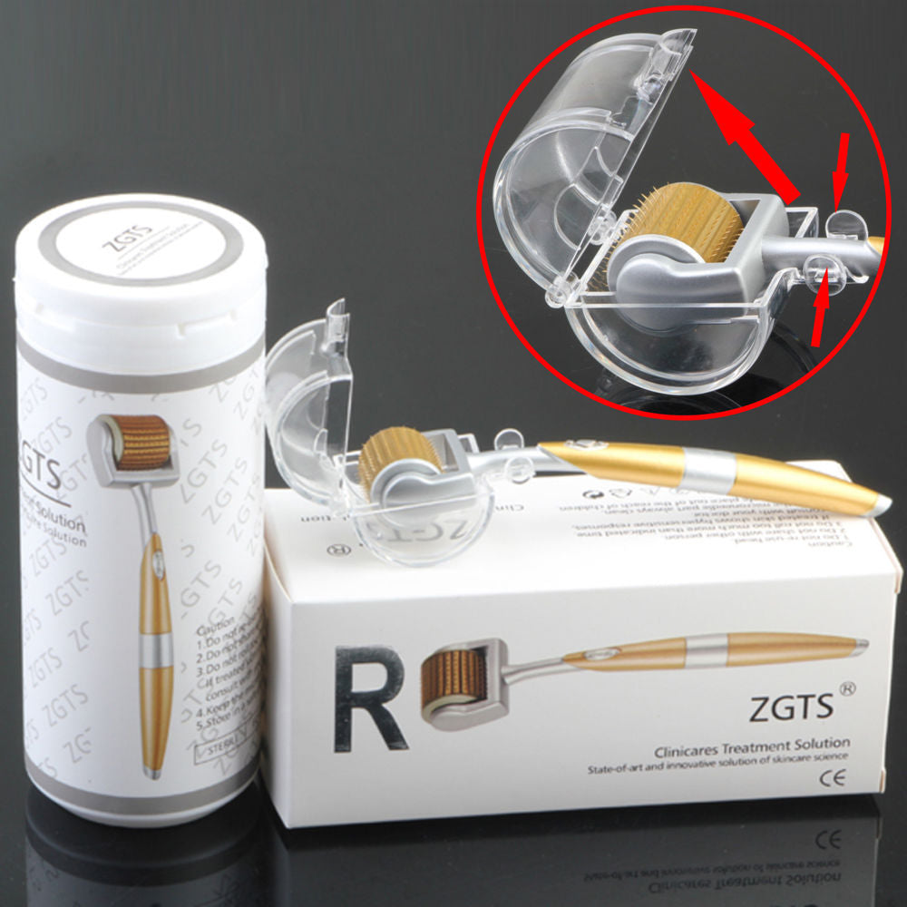 Golden Micro-needle Face Massager