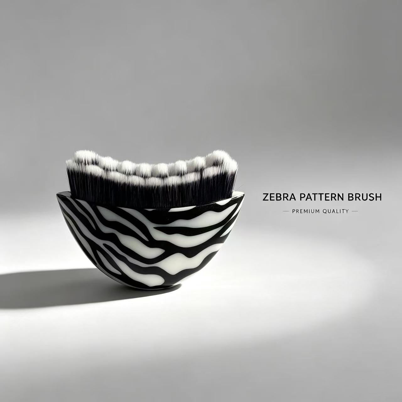 Premium Zebra Lymphatic Contour Face Brush -斑马纹淋巴面部塑型刷