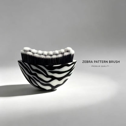 Premium Zebra Lymphatic Contour Face Brush -斑马纹淋巴面部塑型刷