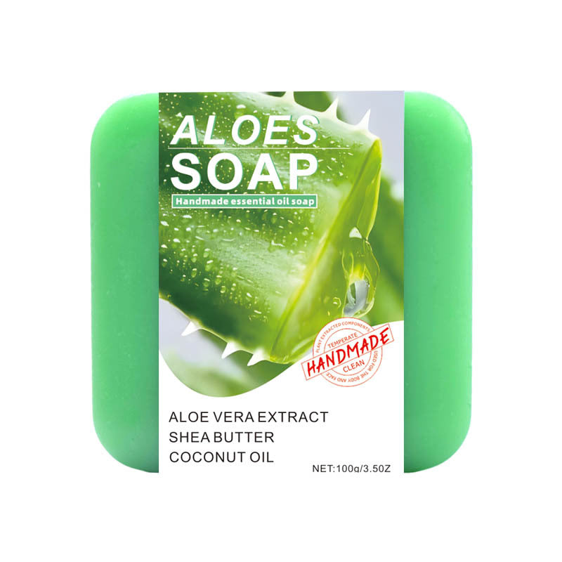 Herbal Essential Oil Soap, Natural Handmade Bar for Face & Body Cleansing