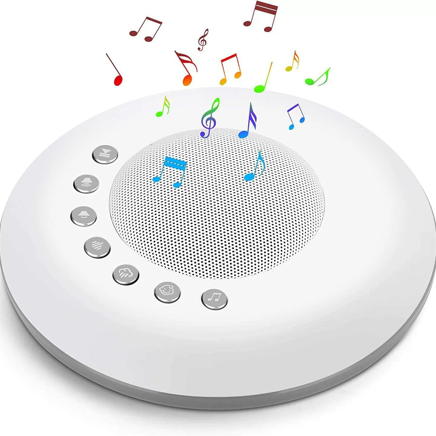 White Noise Machine, Baby Sleep Aid Device with Night Light, Portable Sleep Speaker for Home & Travel