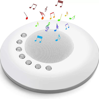 White Noise Machine, Baby Sleep Aid Device with Night Light, Portable Sleep Speaker for Home & Travel