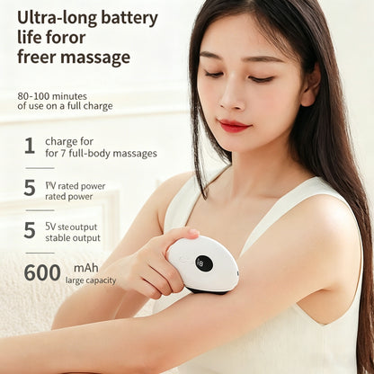 Electric Heating Bian Stone Gua Sha Massager -电动砭石加热刮痧按摩仪
