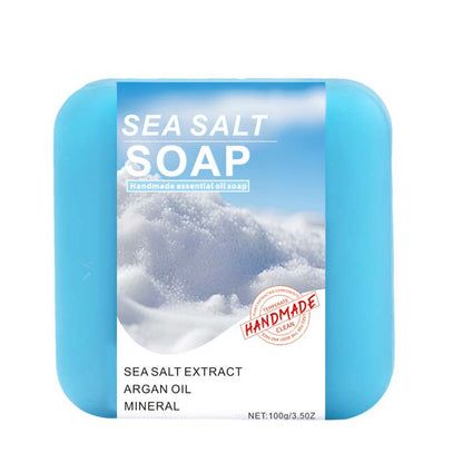 Herbal Essential Oil Soap, Natural Handmade Bar for Face & Body Cleansing