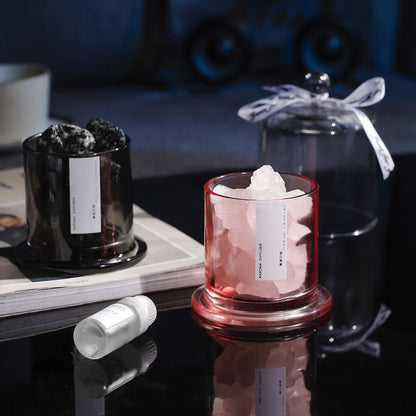 Reedless Aroma Diffuser Crystal Stones Gift Set, Long-lasting Home & Bathroom Fragrance Ornament