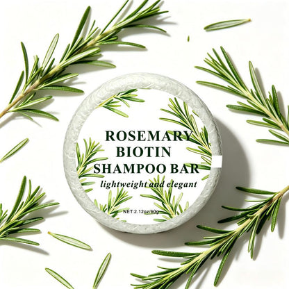 Lavender Ginger & Rosemary Shampoo Bar, Silicone-Free Handmade Hair Soap
