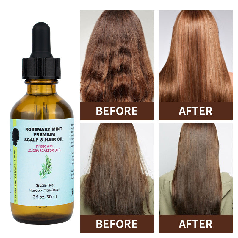 Plant Hair Serum Essential Oil, 60ml -植物护发精油, 60ml/瓶