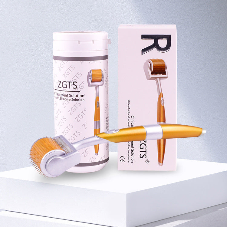 Golden Micro-needle Face Massager