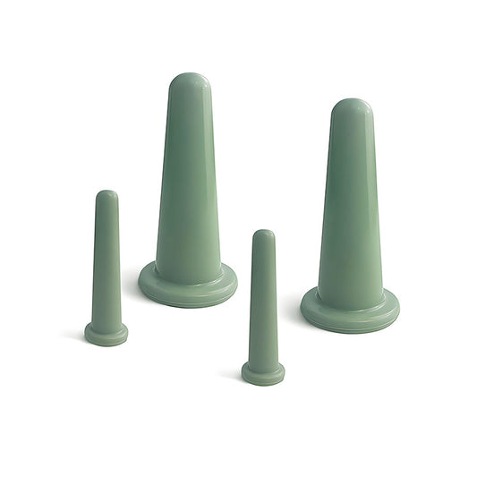 food grade silicone facial beauty cupping,Nordic Green -食品级脸部硅胶美容拔罐，北欧绿