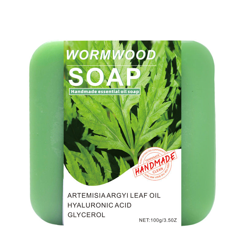 Herbal Essential Oil Soap, Natural Handmade Bar for Face & Body Cleansing