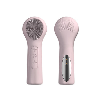 Waterproof Electric Silicone Heating Facial Cleanser -防水电动恒温加热硅胶脸部清洁刷