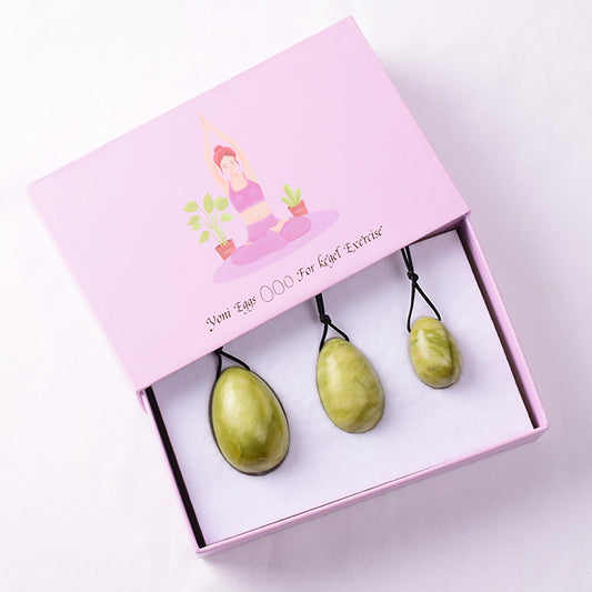 Grade A Natural Nanfang Jade Kegel Eggs -天然A级南方玉凯格尔锻炼球