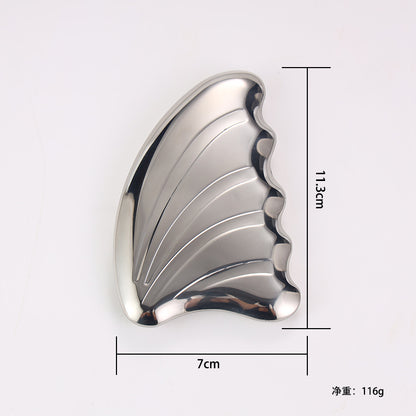 Angel Wing Ice Facial Gua Sha Board with Inner Coolant -天使之翼冷敷美容按摩刮痧板内置冷却液