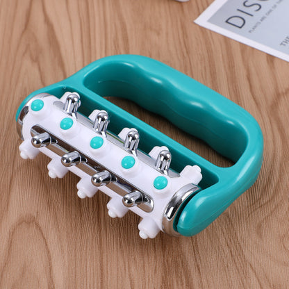 Handheld Massage Fascia Relaxation Roller with Massage Points(Blue) -手持筋膜放松按摩滚轮(蓝色)