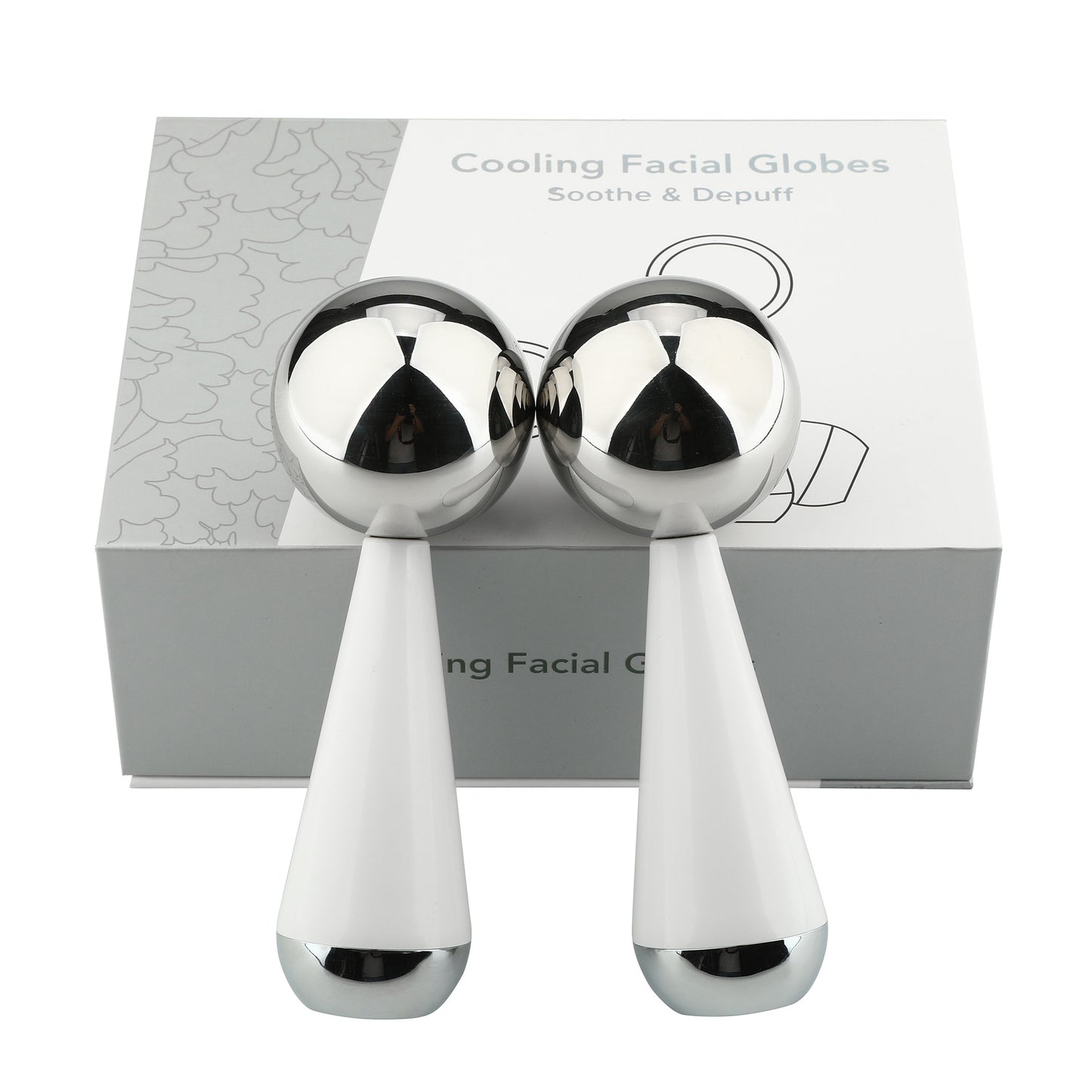 Rotatable 304 Steel Ice Globes -可旋转美容冰球