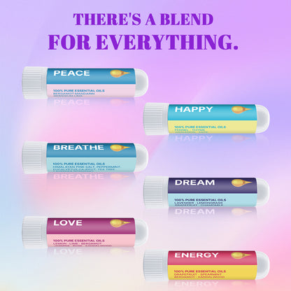 Portable Essential Oil Nasal Stick, Cooling Aroma for Daily Refreshment