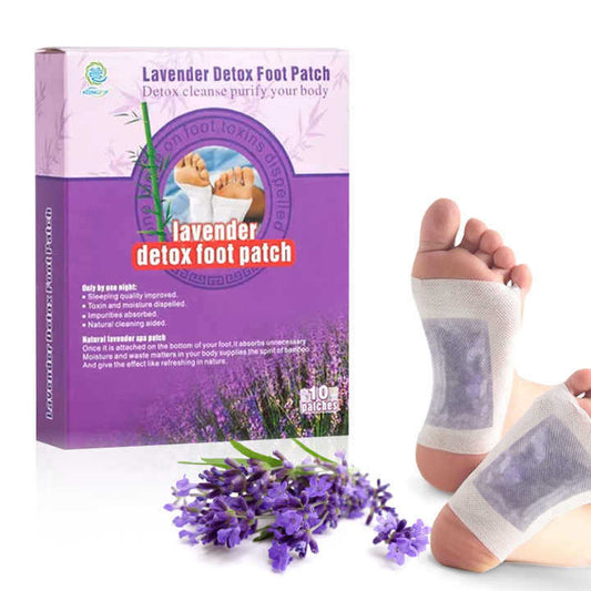 Detox Foot Patches - Lavender -薰衣草足贴