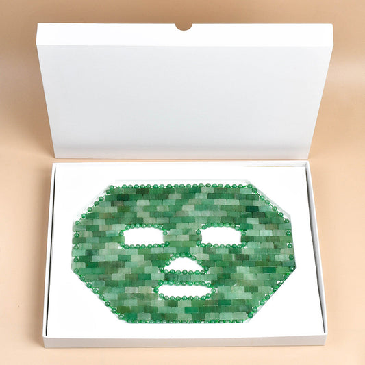 Gift Box Premium Dongling Jade Stone Facial Calm Mask -天然礼盒高级玉石放松面膜