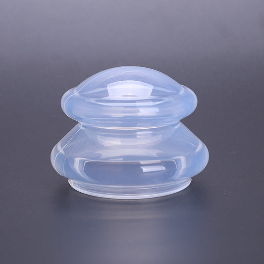 Food Grade Transparent Silicone Cupping, Large Cup -食品级透明硅胶拔罐，大号罐