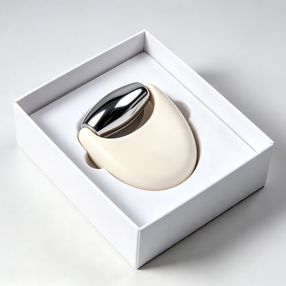 Silicone Zinc Alloy Facial Massage Roller -硅胶锌合金面部按摩滚轮