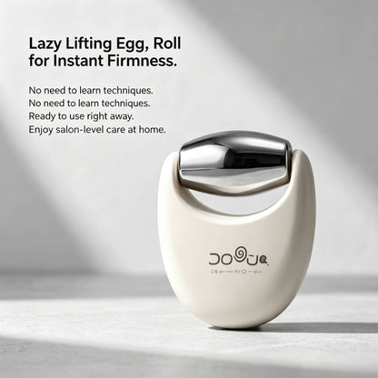 Silicone Zinc Alloy Facial Massage Roller -硅胶锌合金面部按摩滚轮