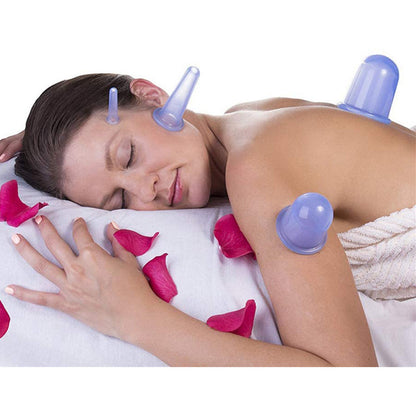 Food Grade Silicone Body and Facial Cupping Cups -食品级硅胶身体脸部拔罐