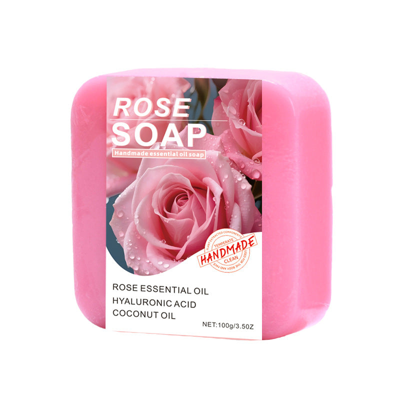 Herbal Essential Oil Soap, Natural Handmade Bar for Face & Body Cleansing