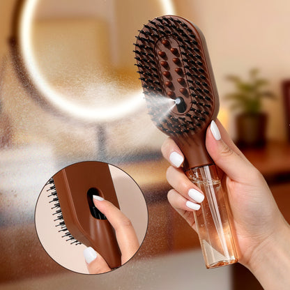 Spray Massage Hair Comb, Anti-Static Anti-Frizz Hair Styling Tool