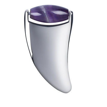 2-in-1 Jade Roller Steel Gua Sha Dual-purpose Facial Massage Beauty Tool