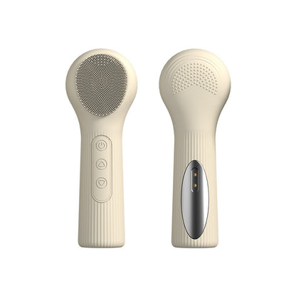 Waterproof Electric Silicone Heating Facial Cleanser -防水电动恒温加热硅胶脸部清洁刷