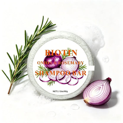Lavender Ginger & Rosemary Shampoo Bar, Silicone-Free Handmade Hair Soap