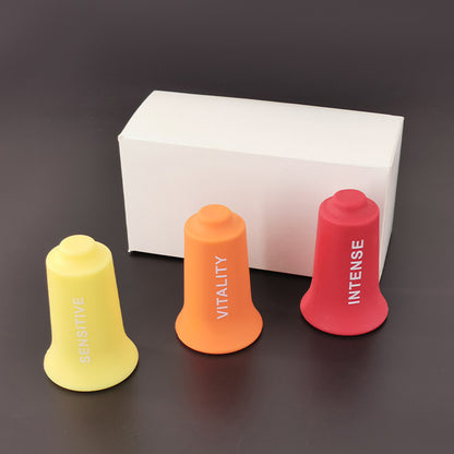 Food Grade Silicone Fascia Cupping with Trigger Pointer  -食品级硅胶筋膜触点按摩拔罐