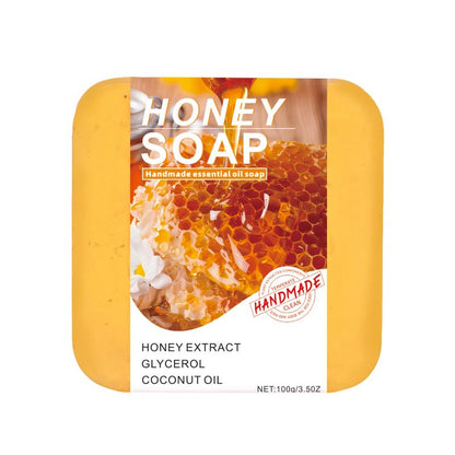 Herbal Essential Oil Soap, Natural Handmade Bar for Face & Body Cleansing