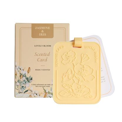 Car Scent Hanging Cards, Light Fragrance Air Fresheners for Auto, Wardrobe & Shoes