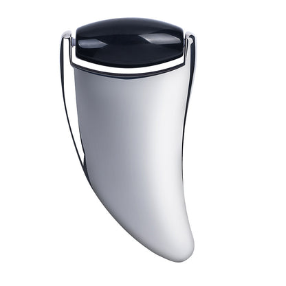 2-in-1 Jade Roller Steel Gua Sha Dual-purpose Facial Massage Beauty Tool