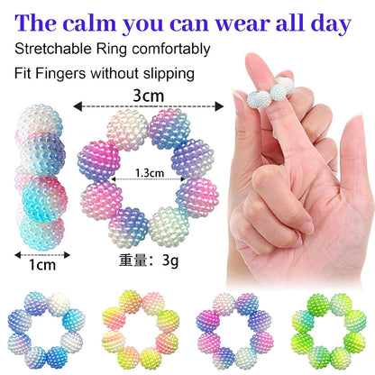 Stress Relief Finger Ring -硅胶解压戒指