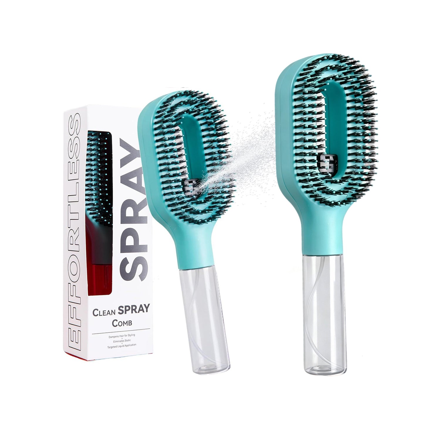 Spray Massage Hair Comb, Anti-Static Anti-Frizz Hair Styling Tool