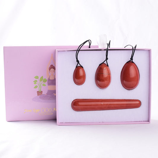 Grade A Natural Red Jasper Kegel Eggs -天然A级红碧玉凯格尔锻炼球