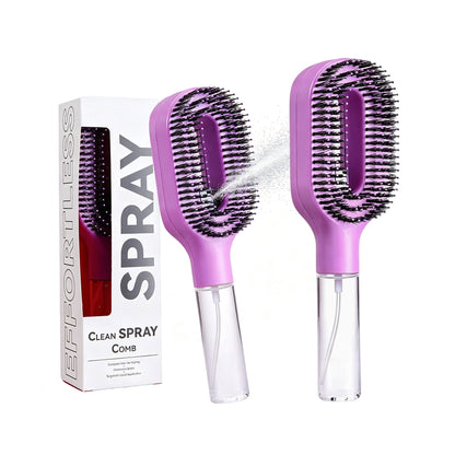 Spray Massage Hair Comb, Anti-Static Anti-Frizz Hair Styling Tool