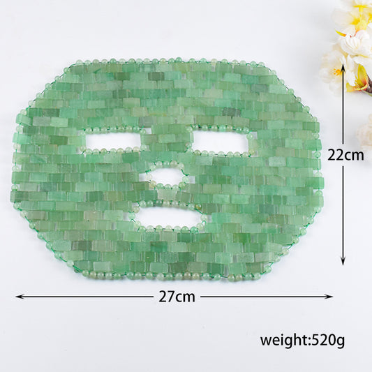 Gift Box Premium Dongling Jade Stone Facial Calm Mask -天然礼盒高级玉石放松面膜