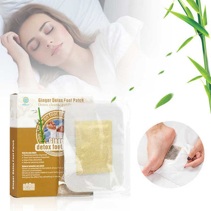 Detox Foot Patches - Ginger -姜黄足贴