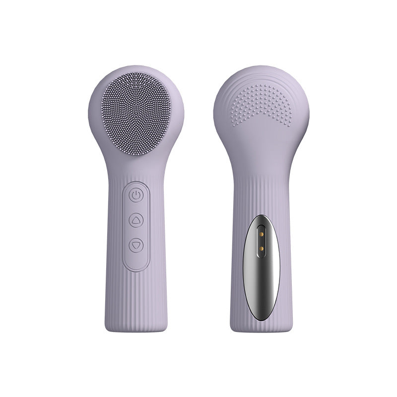 Waterproof Electric Silicone Heating Facial Cleanser -防水电动恒温加热硅胶脸部清洁刷