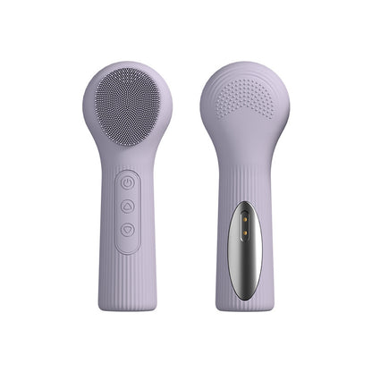 Waterproof Electric Silicone Heating Facial Cleanser -防水电动恒温加热硅胶脸部清洁刷