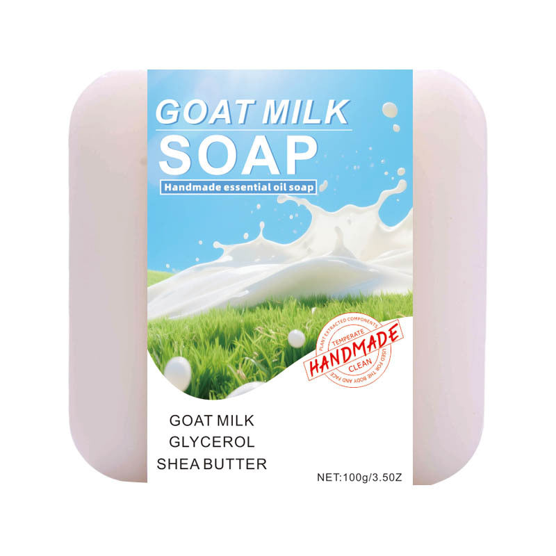 Herbal Essential Oil Soap, Natural Handmade Bar for Face & Body Cleansing