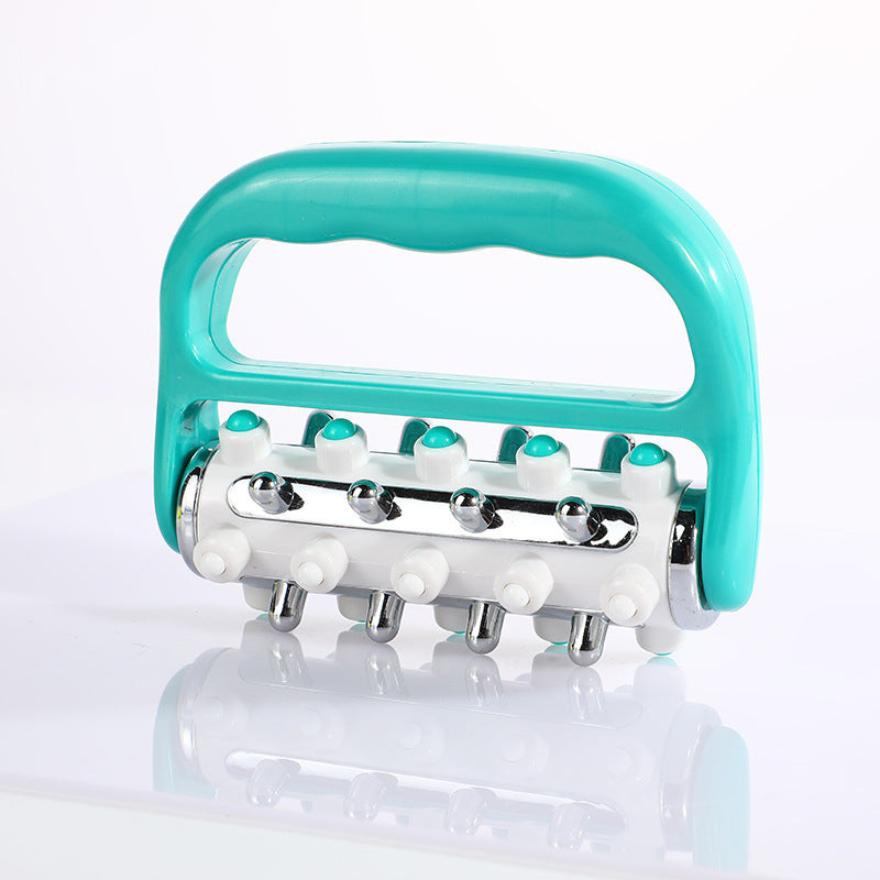 Handheld Massage Fascia Relaxation Roller with Massage Points(Blue) -手持筋膜放松按摩滚轮(蓝色)