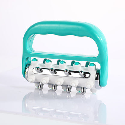 Handheld Massage Fascia Relaxation Roller with Massage Points(Blue) -手持筋膜放松按摩滚轮(蓝色)
