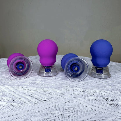 Magnetic Silicone Ball Suction PC Cupping- 磁针硅胶球吸力拔罐