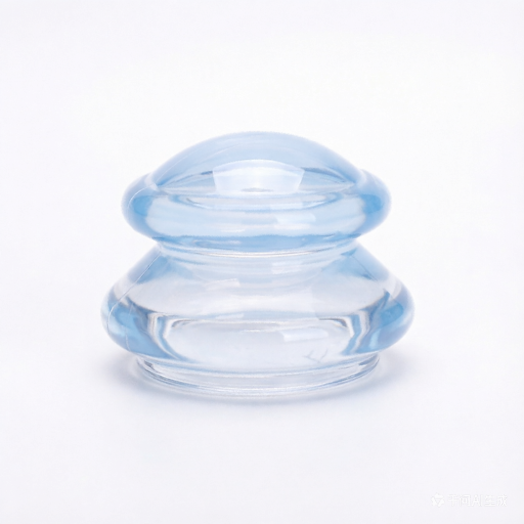 Food Grade Transparent Silicone Cupping, Large Cup -食品级透明硅胶拔罐，大号罐